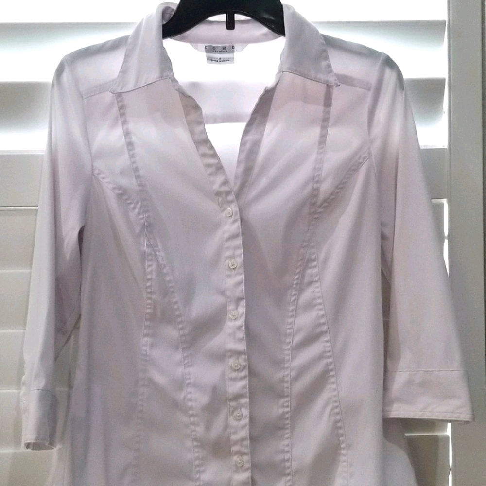 Como Professional White Shirt Size Small